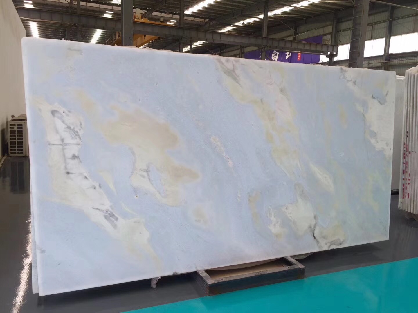 Natural Stone Fantasy Blue Marble Slab
