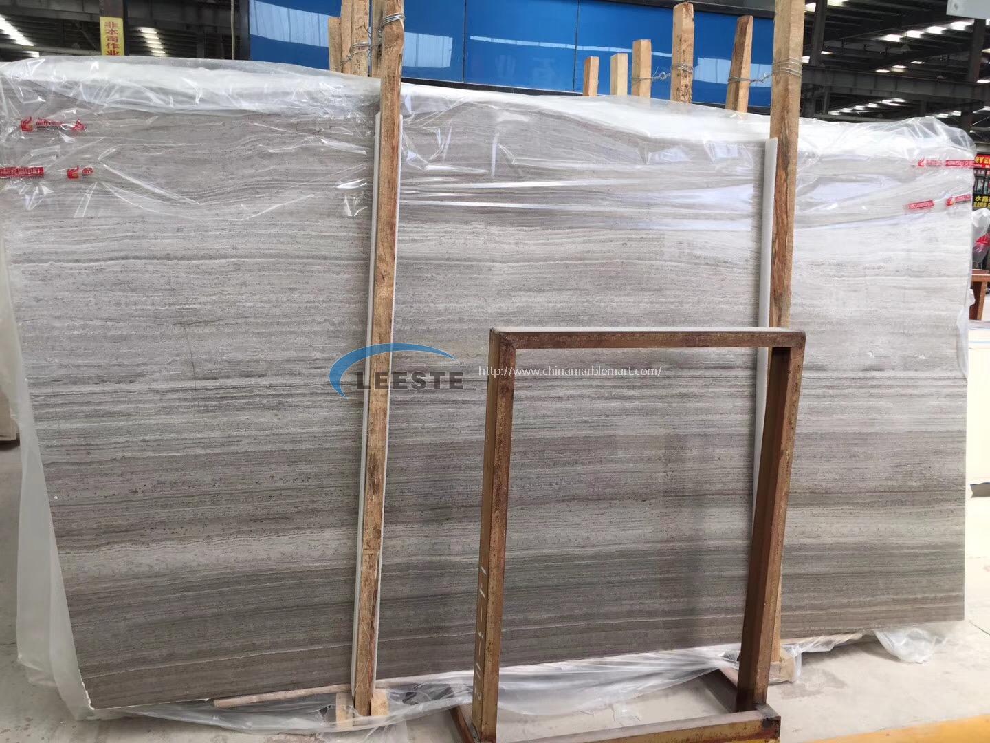 Factory Price Old Quarry Grey Oak Marble Slab