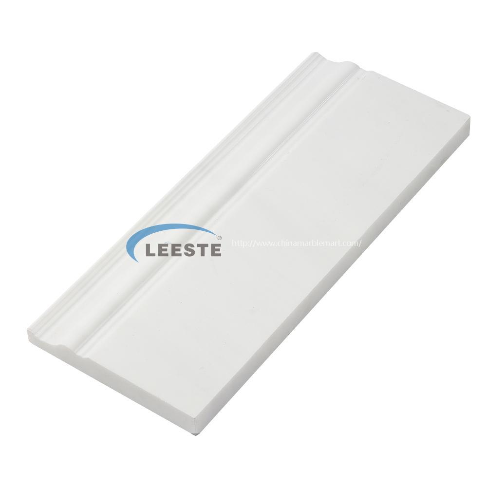 Bianco Dolomiti Marble 5"X12"X3/4" Baseboard