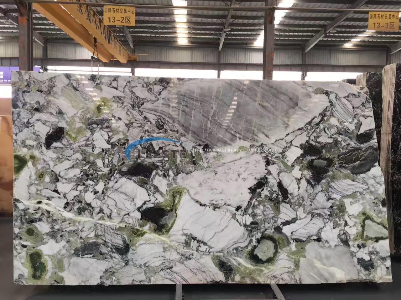 Factory Price Green Jade Marble Slab