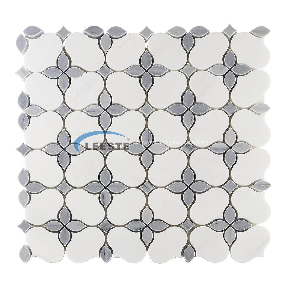 luxury dolomiti decorative stone for walls mixed sunflower marble mosaic tile