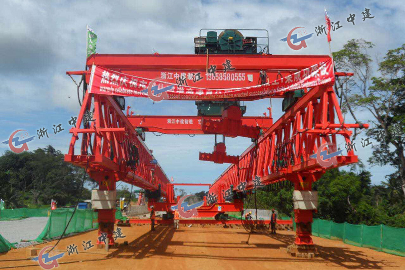 African Mozambique Project - Kribi Bridge Erector African Mozambique Project - Kribi Bridge Erector