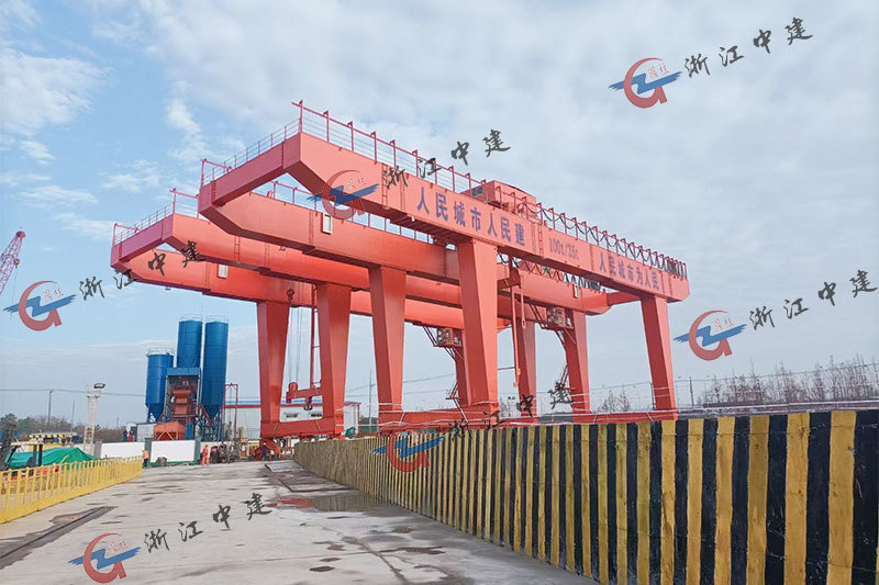 Shanghai Pudong Airport connecting line project, 100+35T-38m subway gantry crane Shanghai Pudong Airport connecting line project, 100+35T-38m subway gantry crane