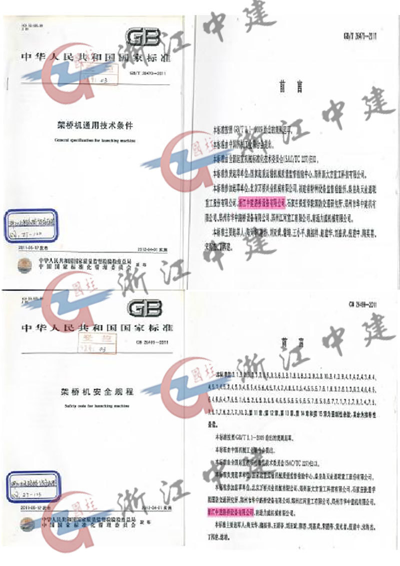 Units involved in drafting national standards