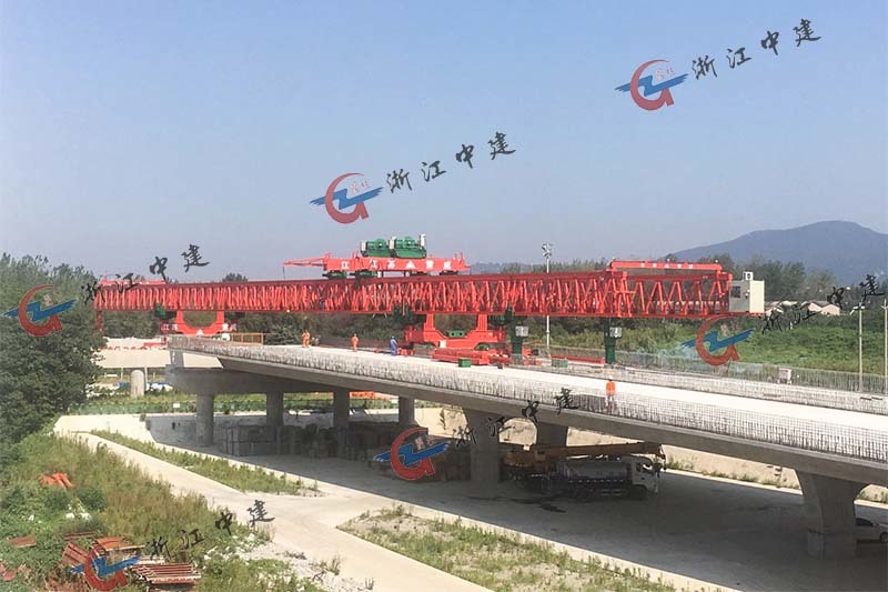 Standard highway beam launcher