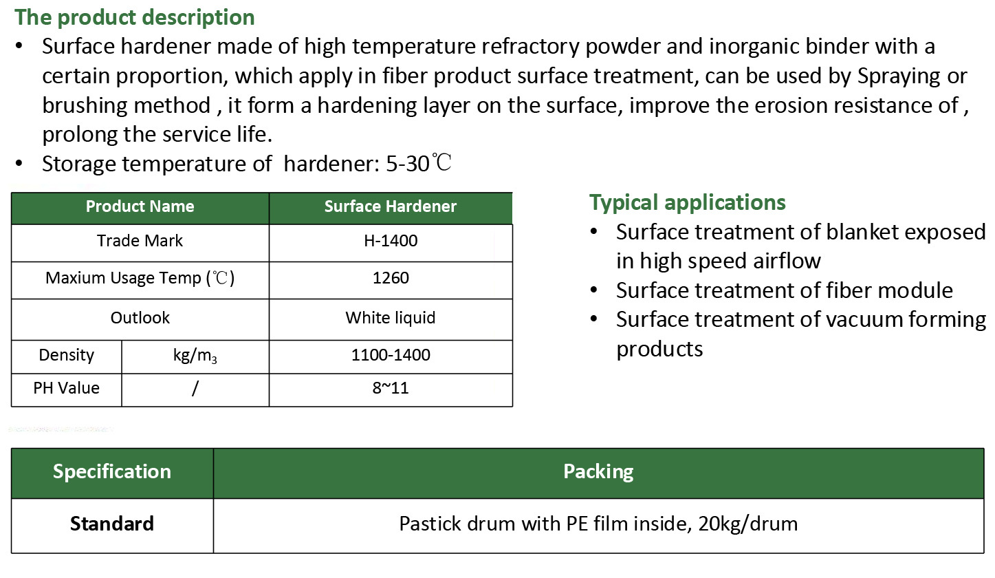 SURFACE HARDENER