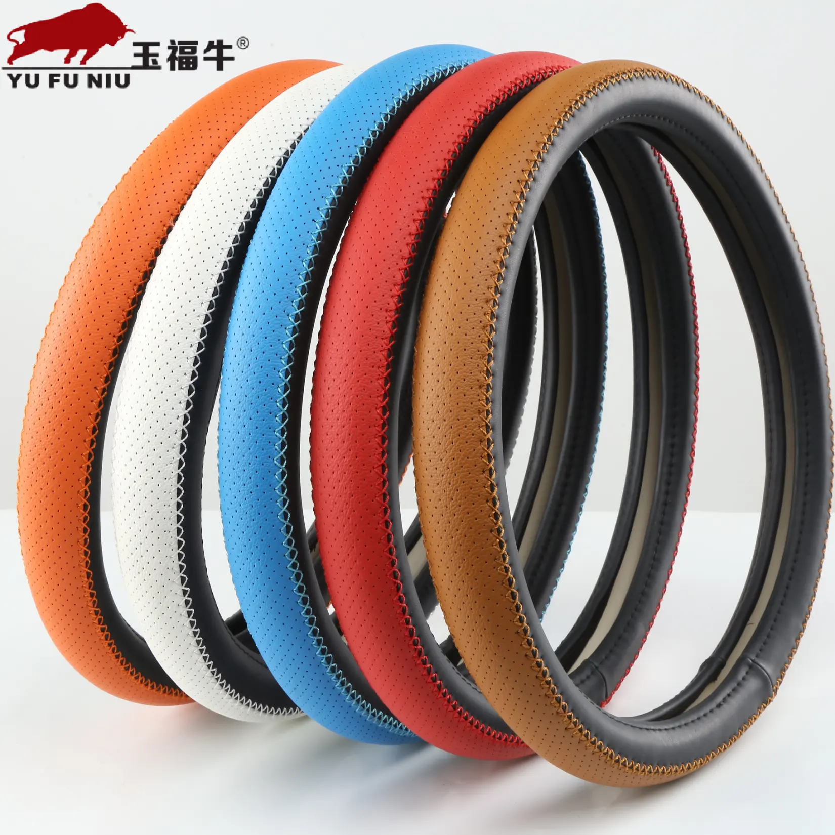 Our factory wholesale new popular and cheap PVC steering wheel cover