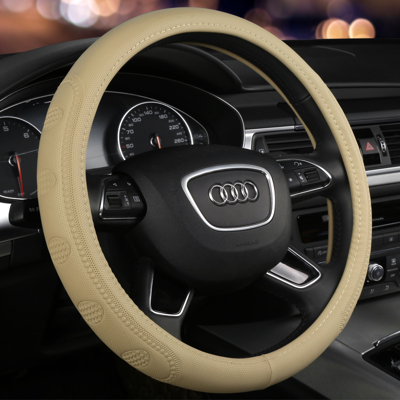 Enhance Your Driving Experience with a 42CM PVC Car Steering Wheel Cover