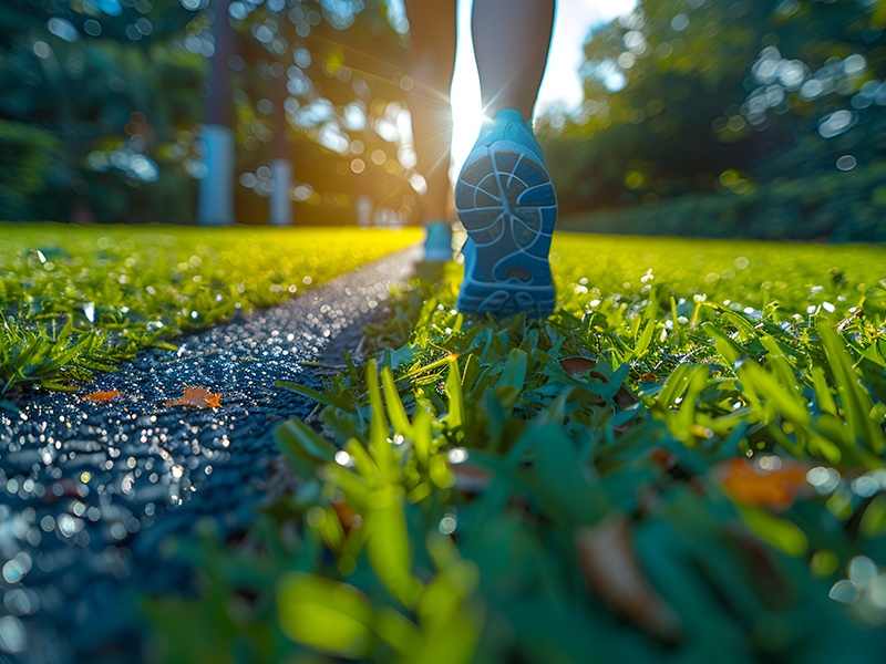 Features of sports shoes