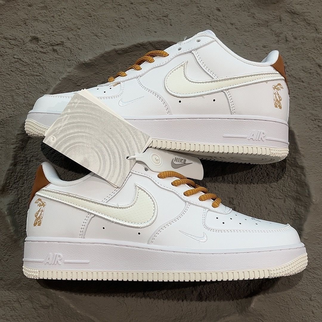Air Force 1 Victory  White Brown