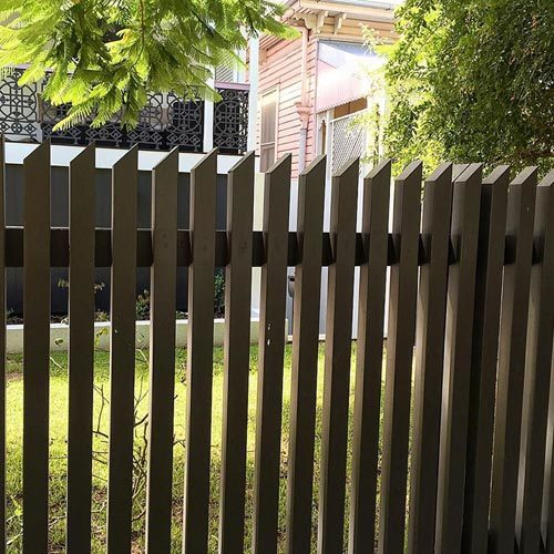 Vertical Slat Fence