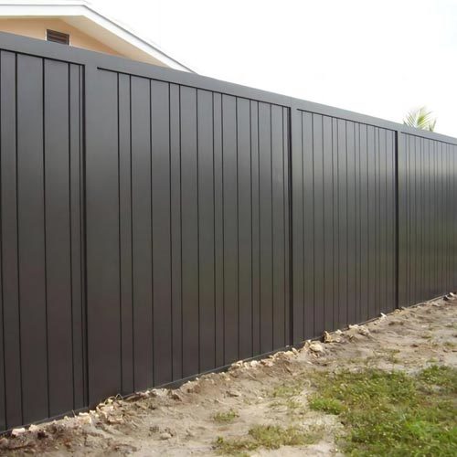 vertical aluminium slat fencing