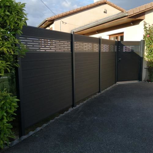 Solid Slat Fencing