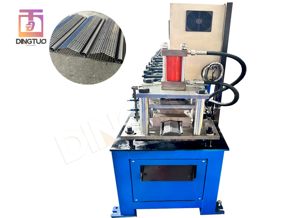 European perforated steel rolling shutters roll forming machine