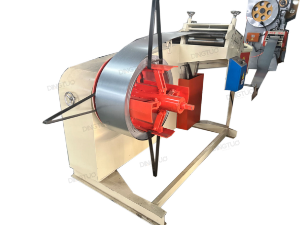 Metal fence post roll forming machine with laser welding
