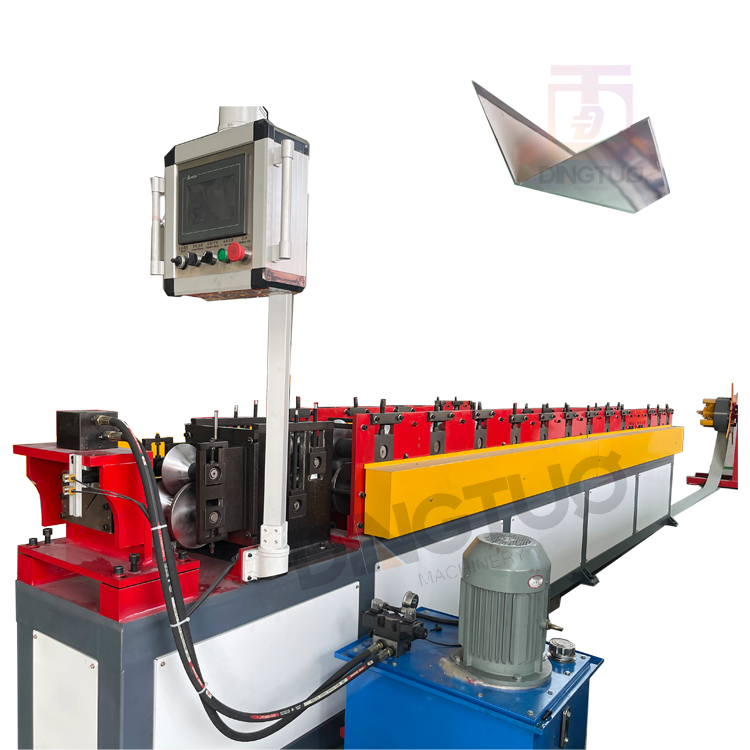 USA Used 3'' Metal ridge cap roof flashing machine