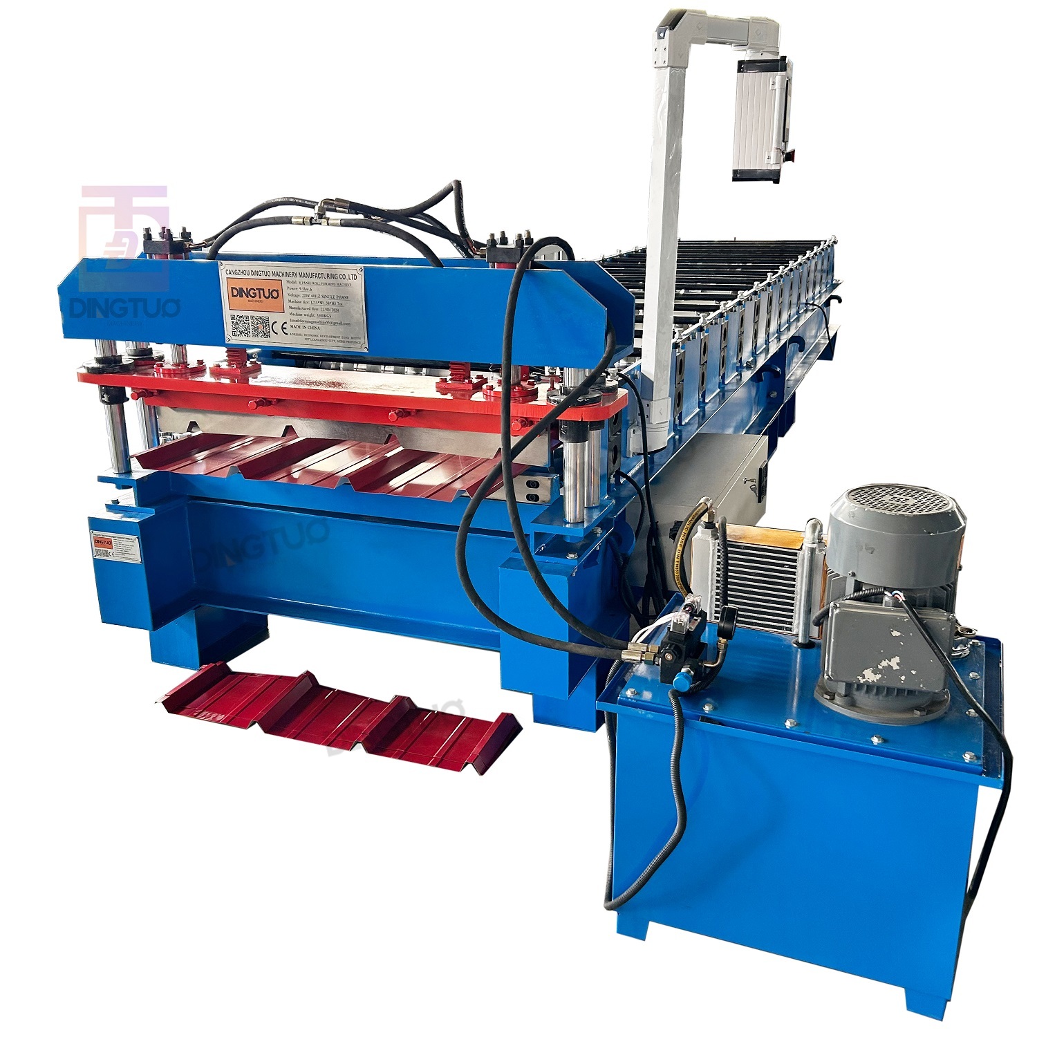 PBR & R panel roll forming machine