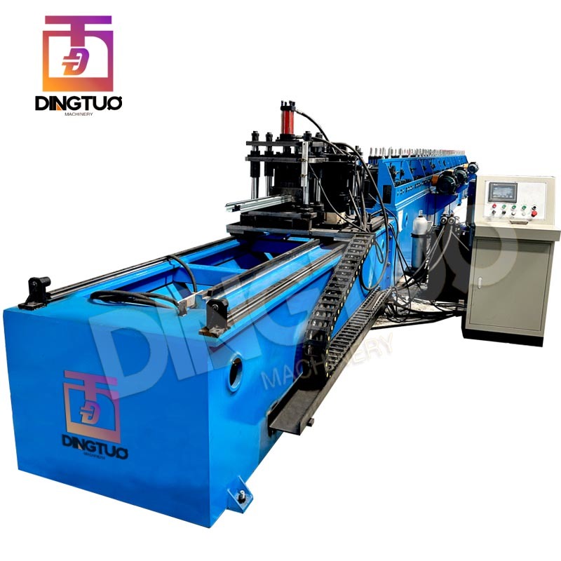 Flying Cut CHC Drywall Partition Wall Channel Soundproof Channel Roll Forming Machine
