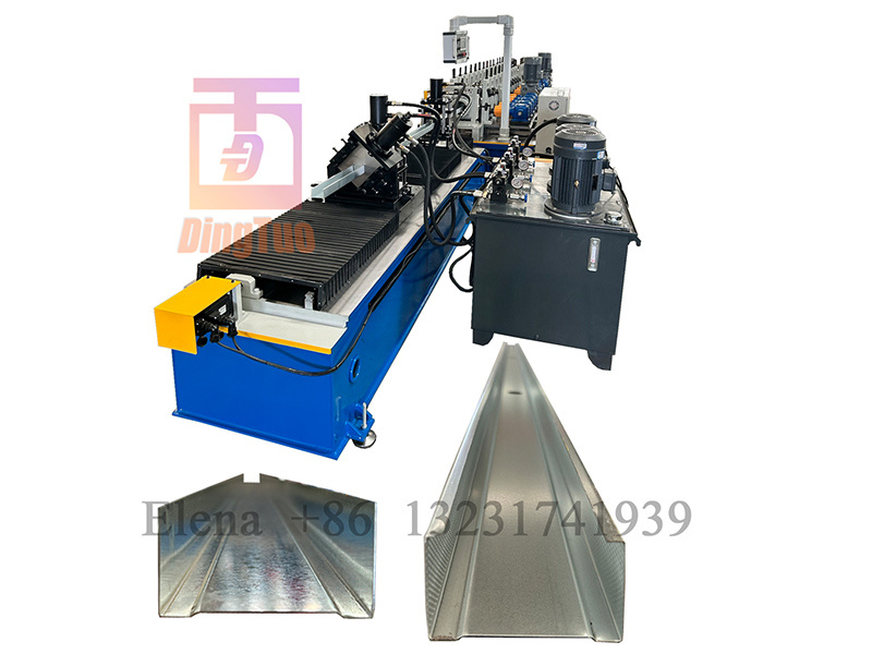 50 75 100 automatic size adjustable  metal stud and track roll forming machine