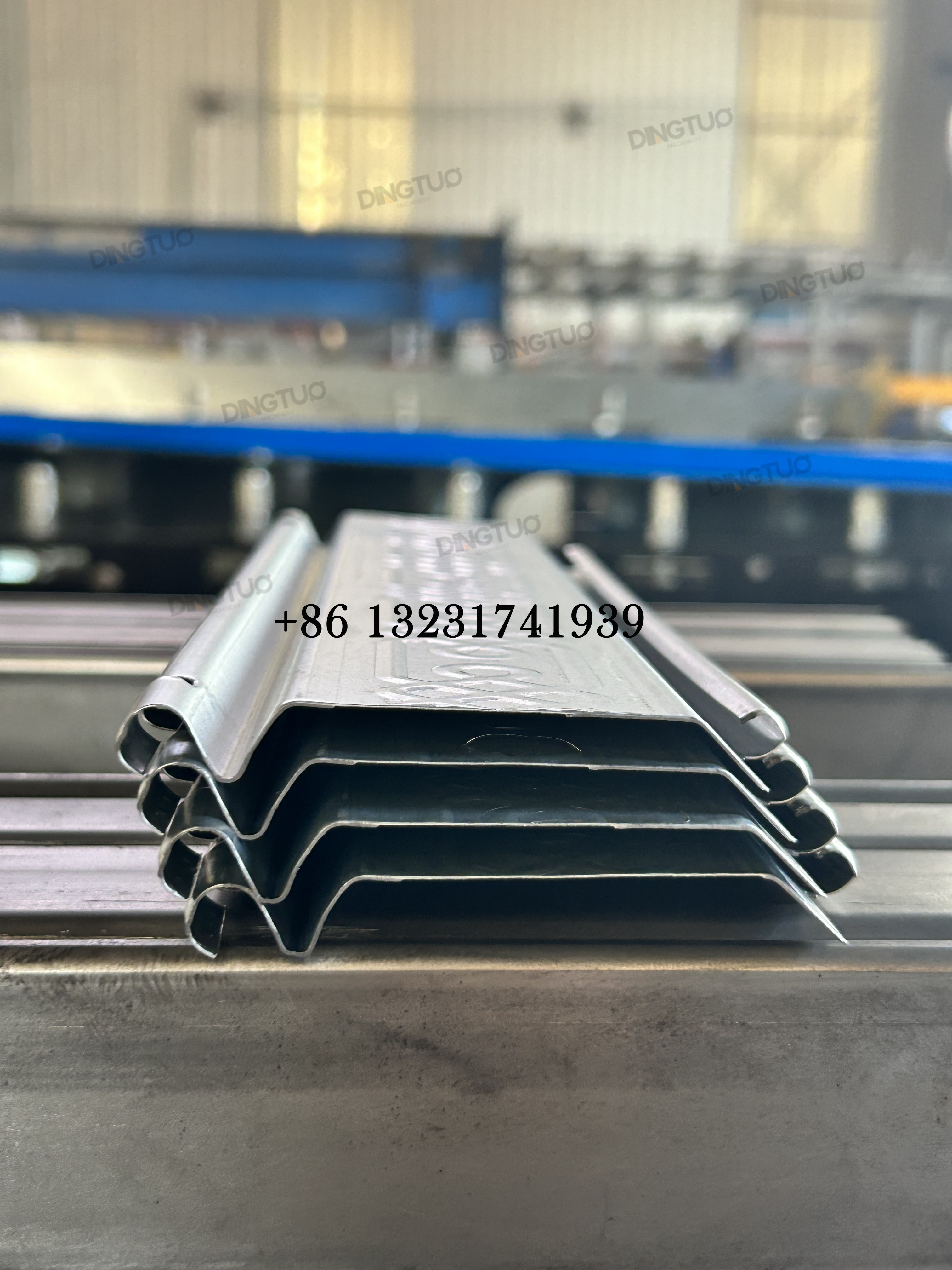 metal notched roller shutter machine roll up door roll forming machine with 3 kinds of different patterns