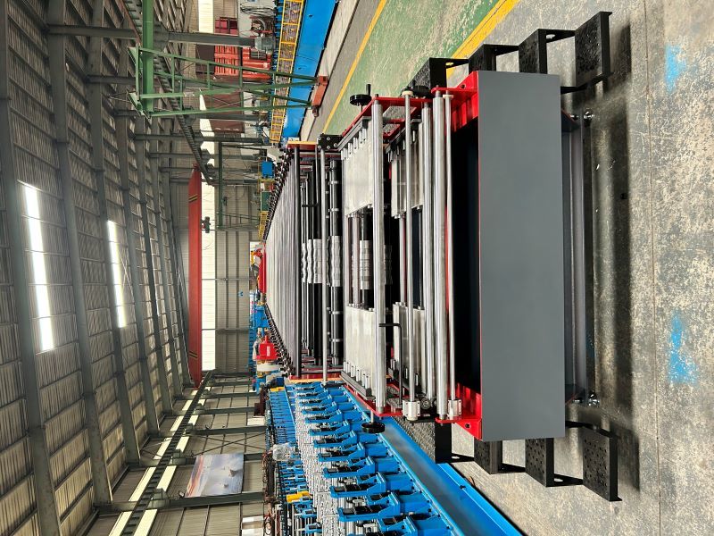 Full automatic double layer roll forming machine with auto stacker