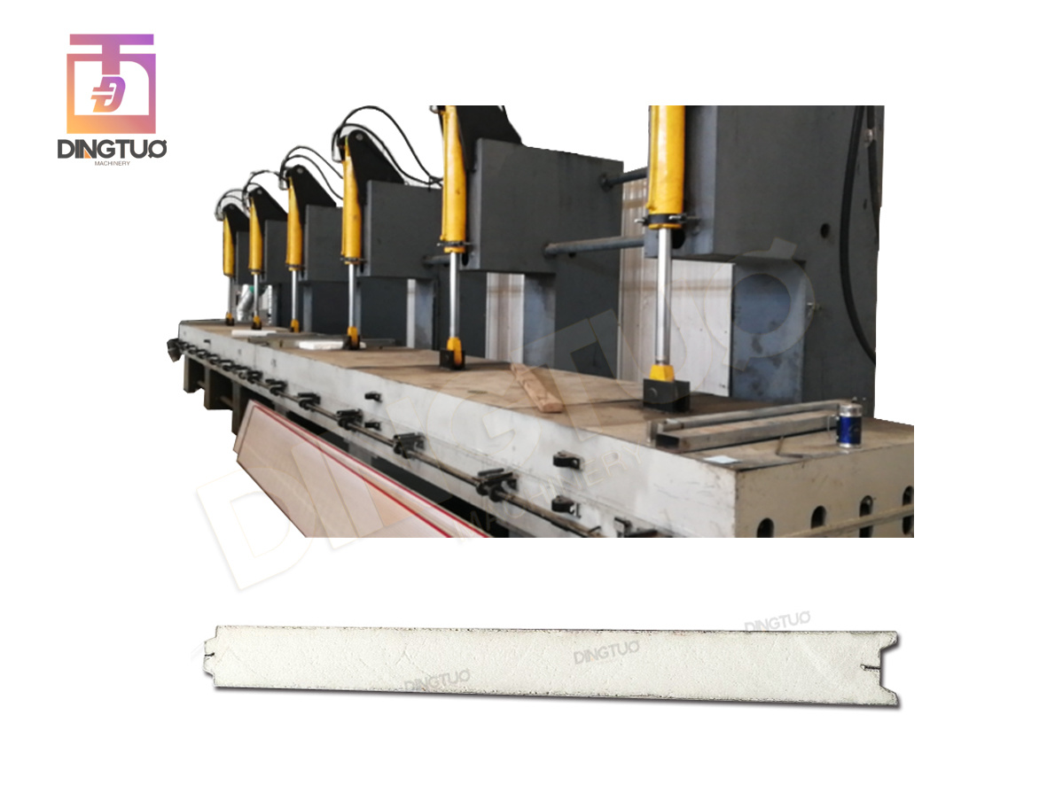 EPS semi-automatic/auto garage door panel production line used for Canada