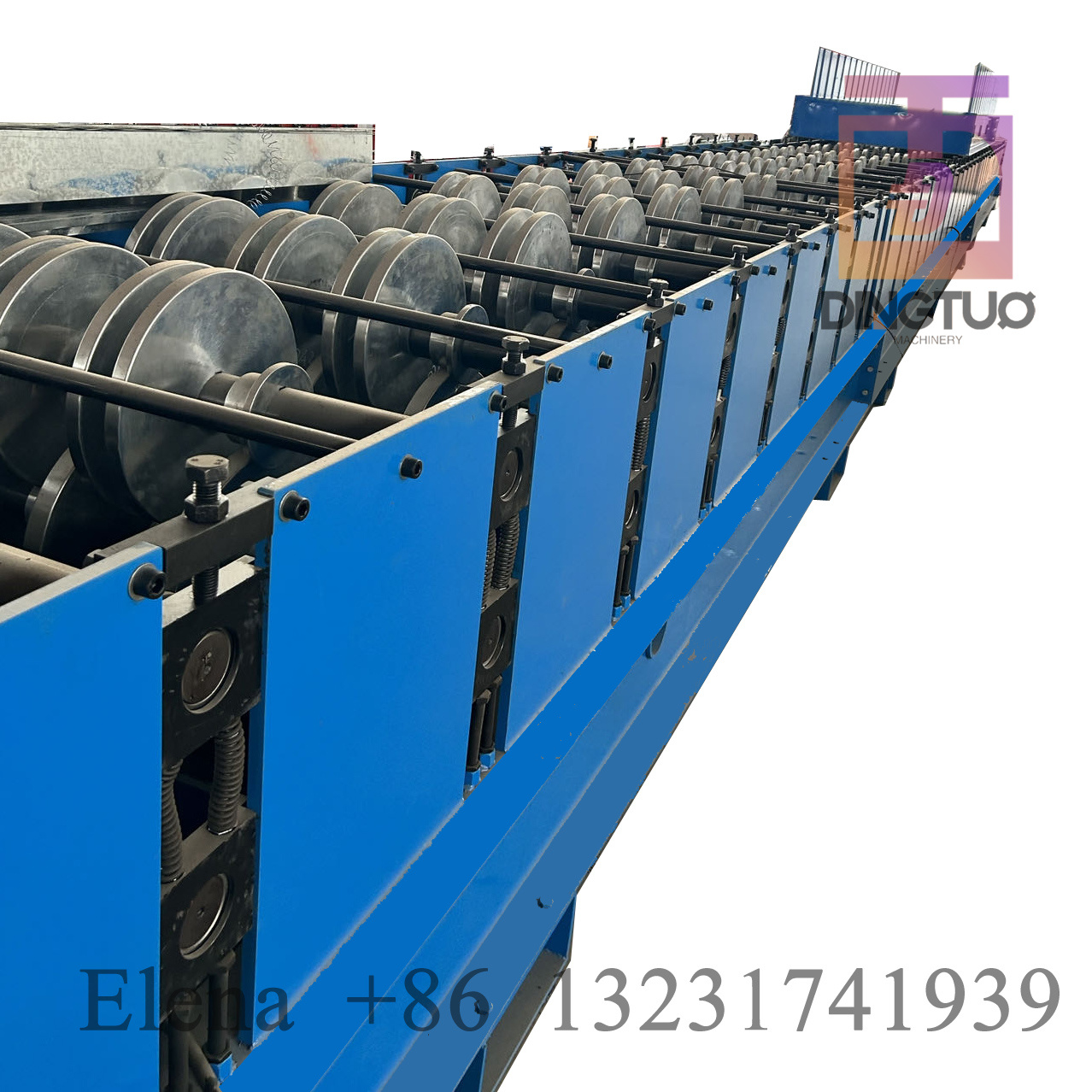 YX 153-840 Roof Decking Floor Roll Forming Machine Used for Russia Norway Bolivia Europe Area