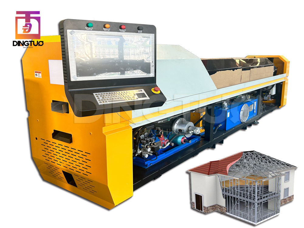 High intelligence high speed C89 C140 C150 light gauge steel frame roll forming machine with remote control system