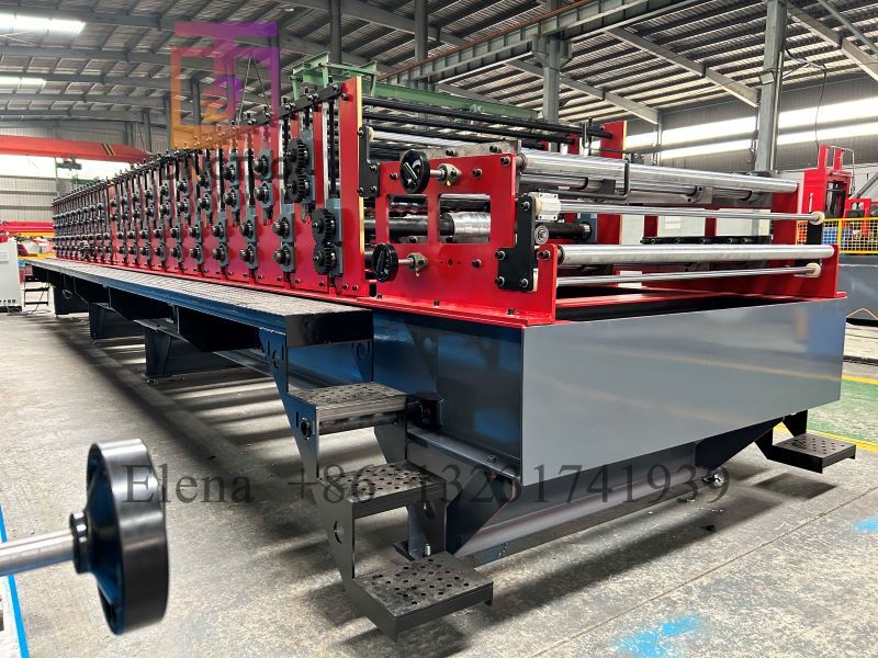 Full automatic double layer roll forming machine with auto stacker