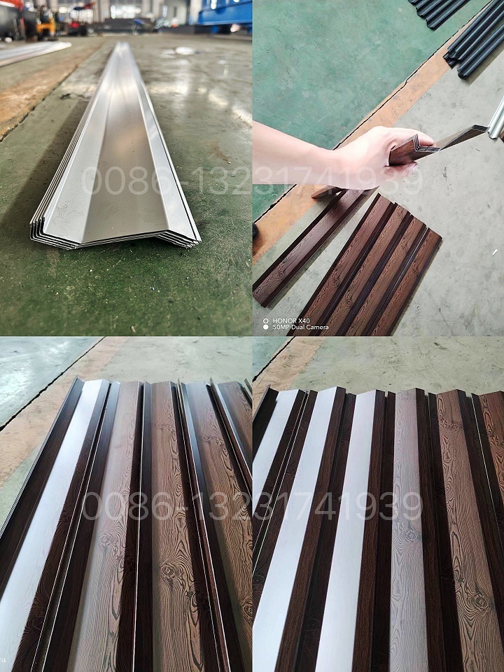 2 in 1 double line metal fence panel making machine with flying cut 30m/min
