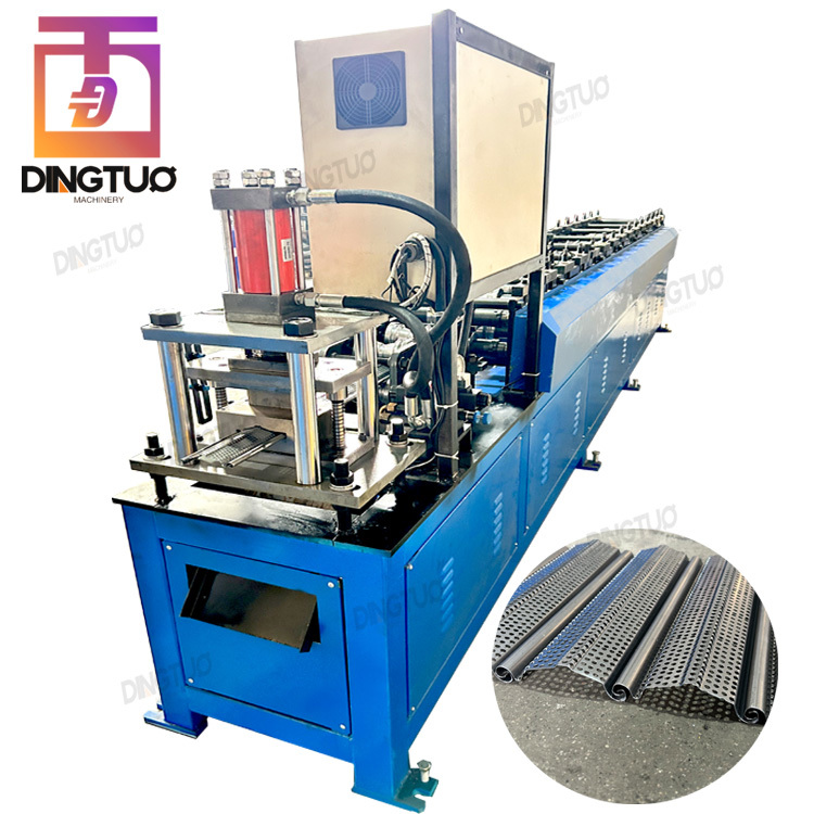 European perforated steel rolling shutters roll forming machine