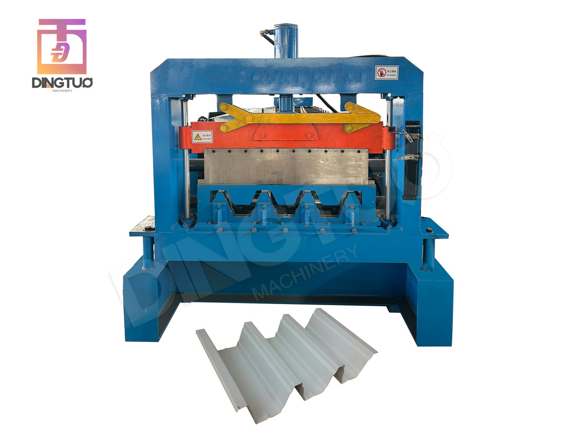 YX 153-840 Roof Decking Floor Roll Forming Machine Used for Russia Norway Bolivia Europe Area