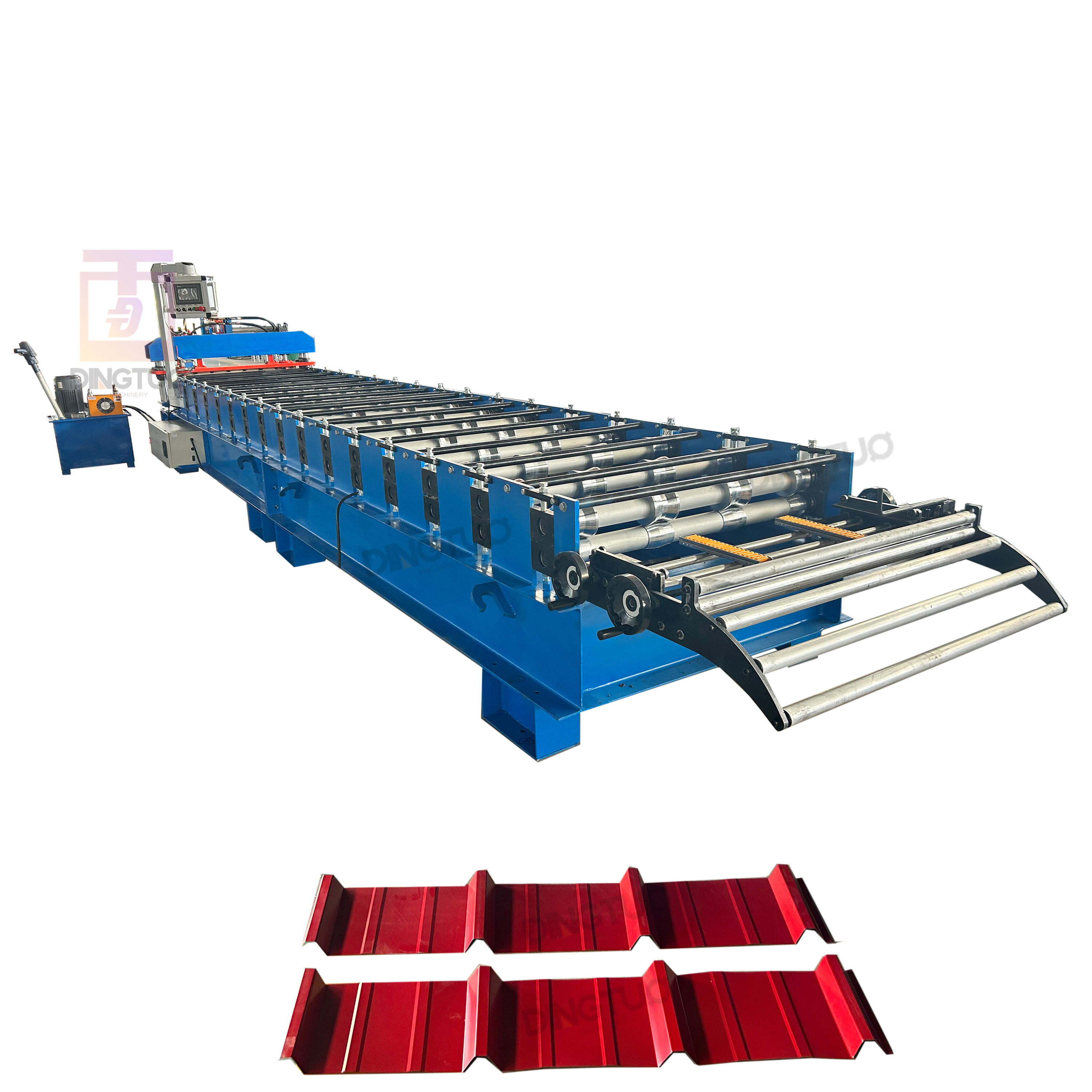 PBR & R panel roll forming machine