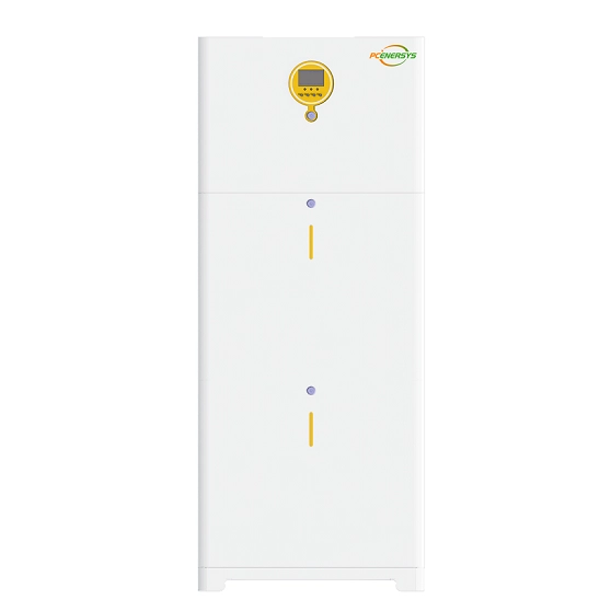 Vertical stacked all-in-one energy storage system