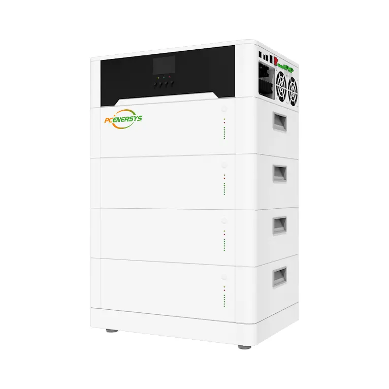 Horizontal stacked all-in-one energy storage system