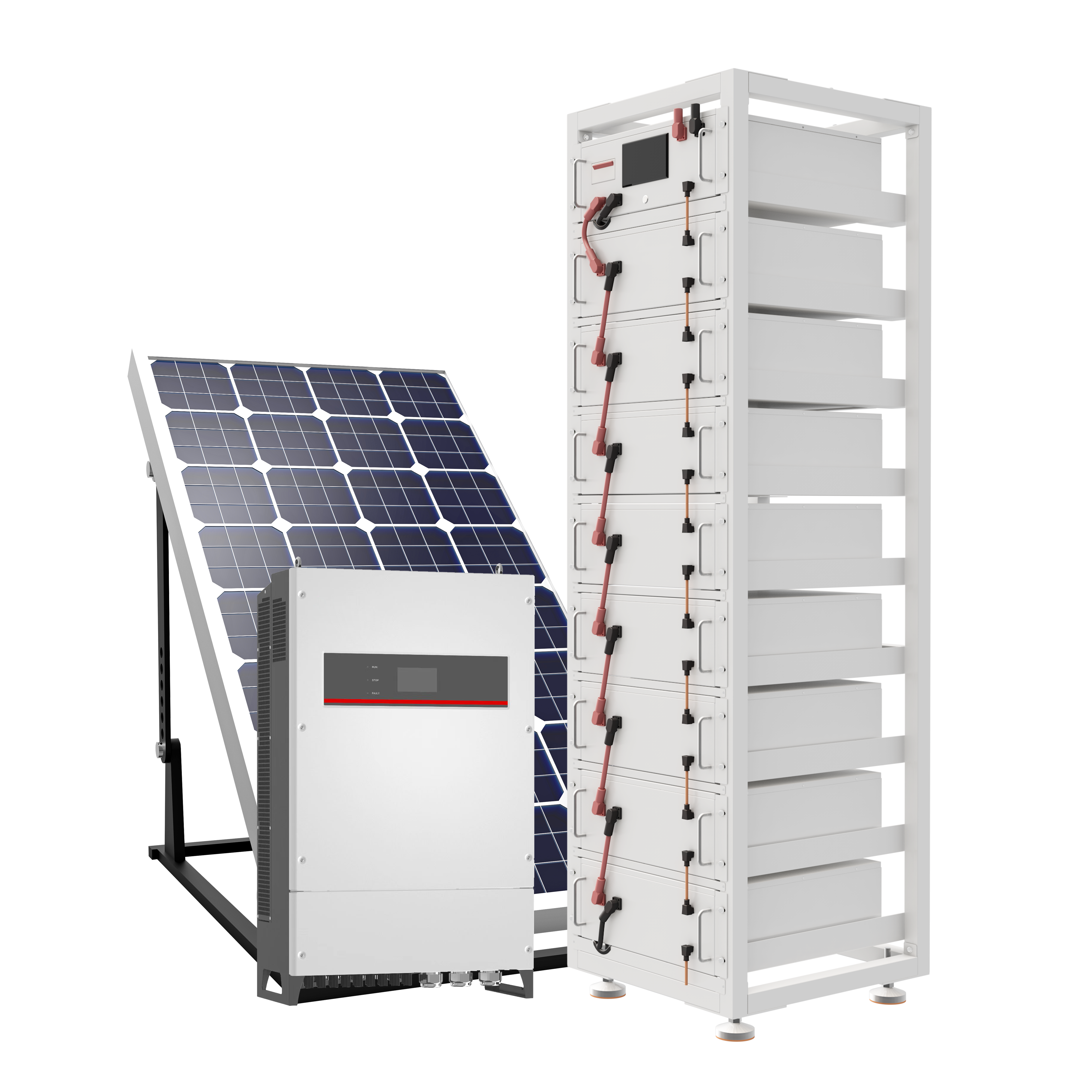 High-Voltage Solar System