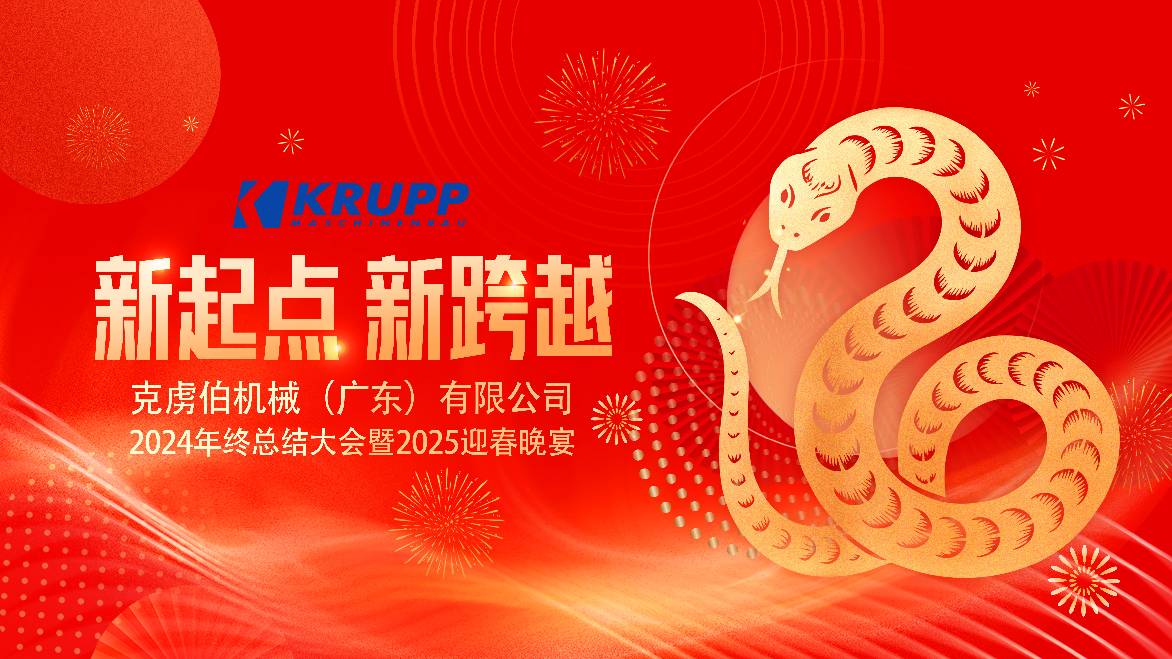 新起点 新跨越 | 克虏伯2024年终总结暨2025迎春晚宴