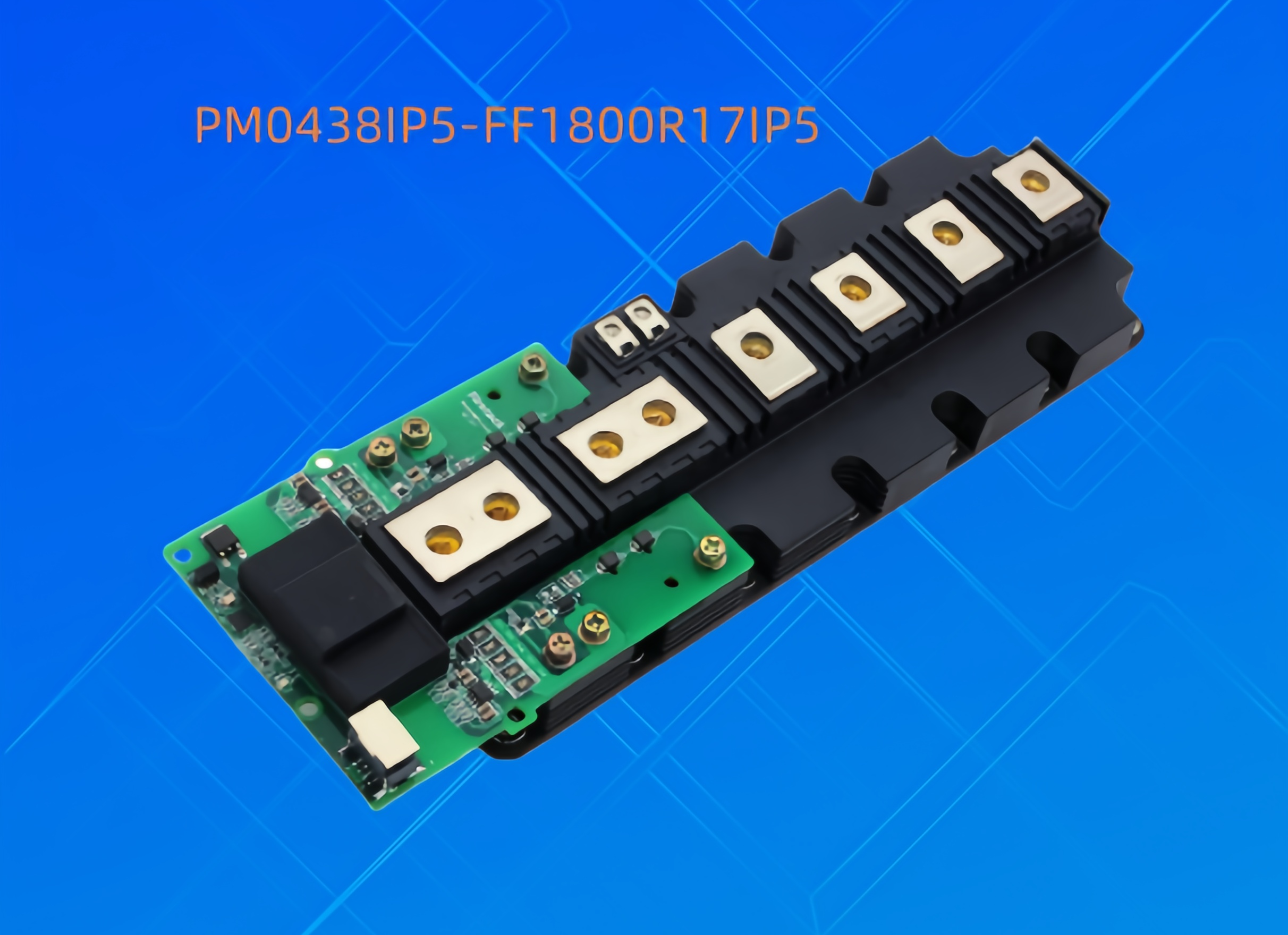 飞仕得PM0438IP5驱动英飞凌FF1800R17IP5
