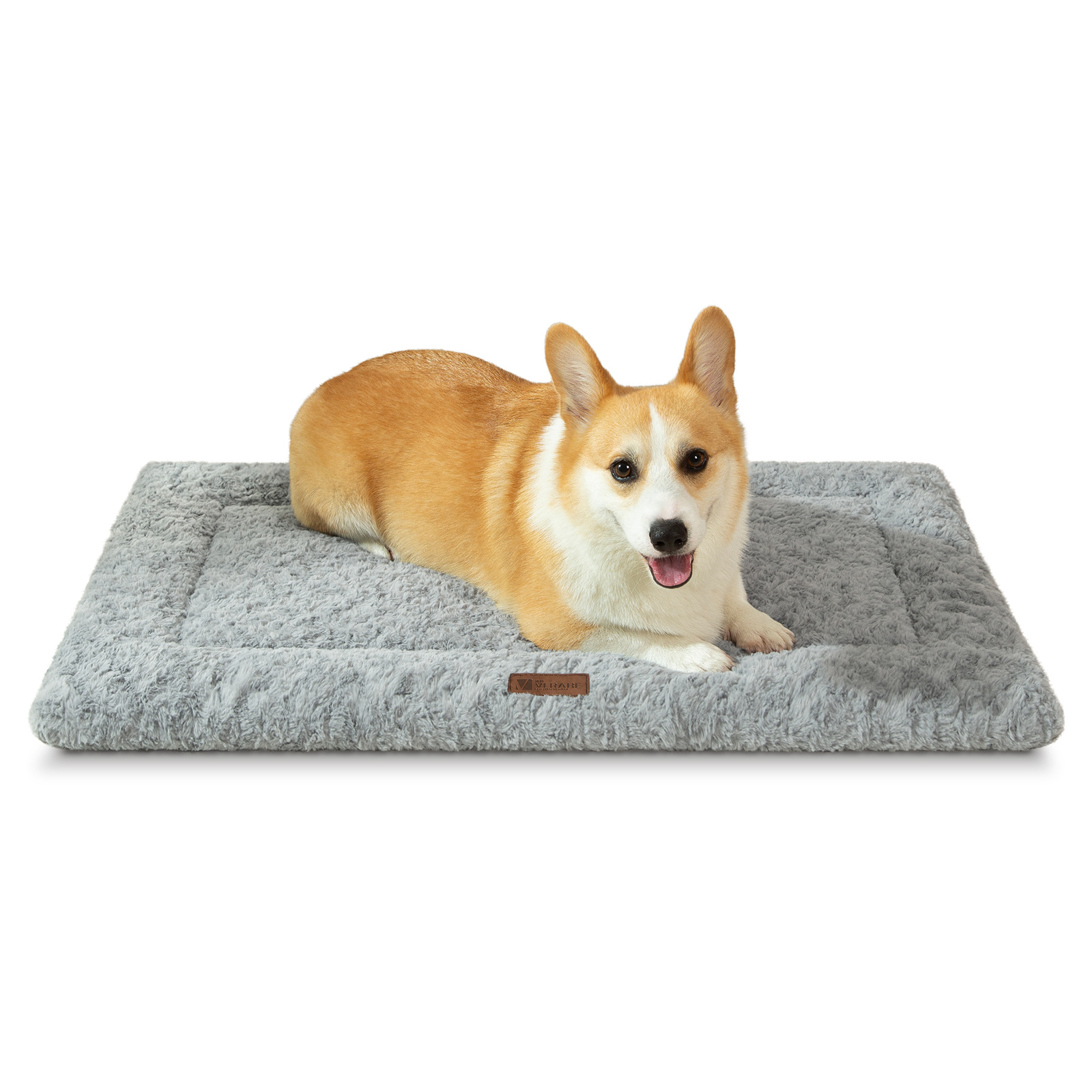 Tapis de lit pour chien réversible et moelleux