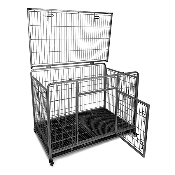 Plancher de grille métallique pour cage tubulaire robuste