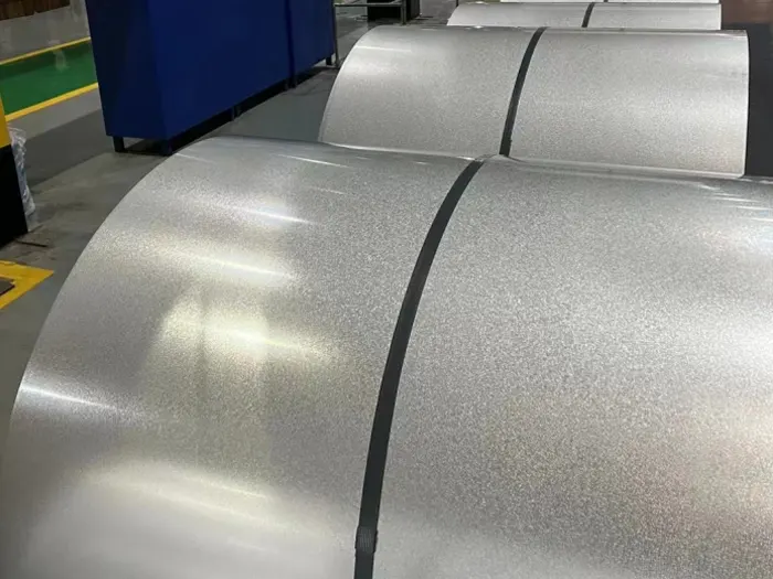 Aluminized zinc coils