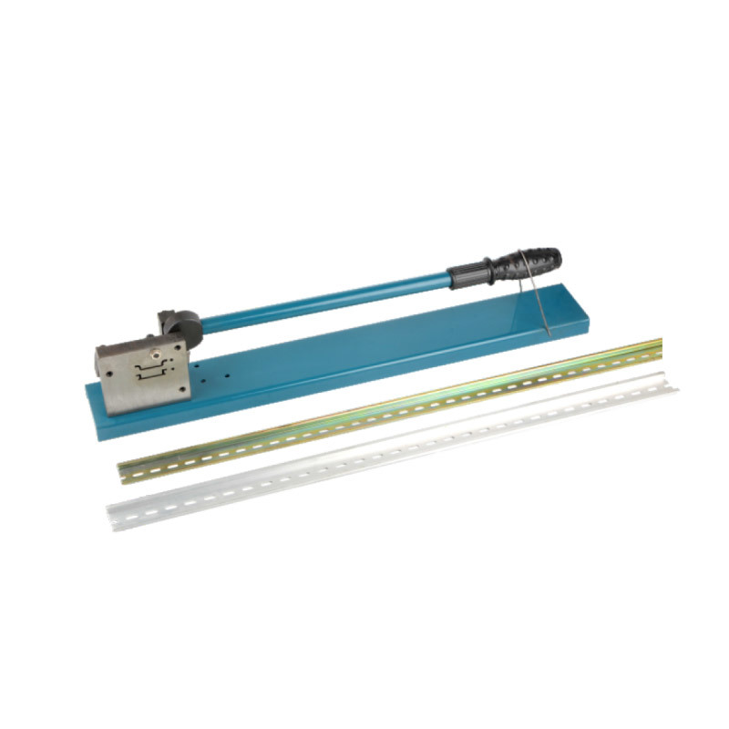 DC-35 Double hole cut aluminum rail/steel rail