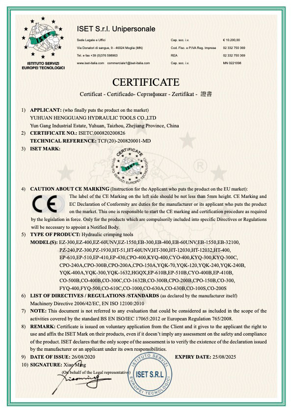 Certificates Certificates