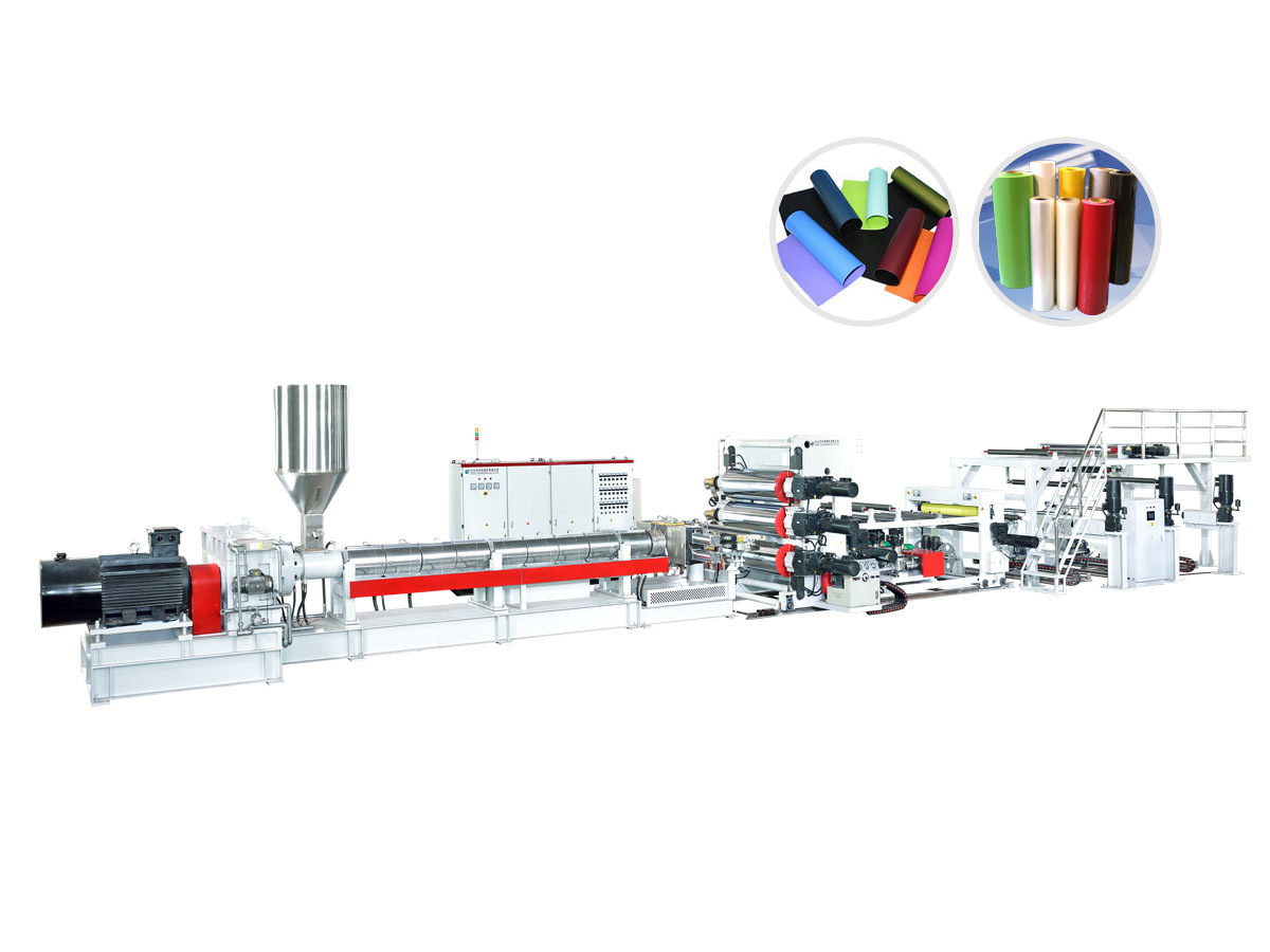High Output PP/PS Plastic Extrusion Sheet Machine