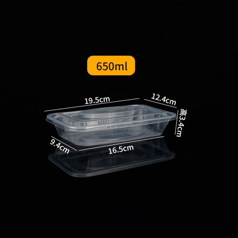 American square box 650ml