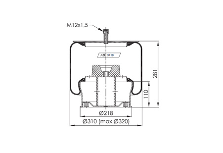 ABK 3418 B 12