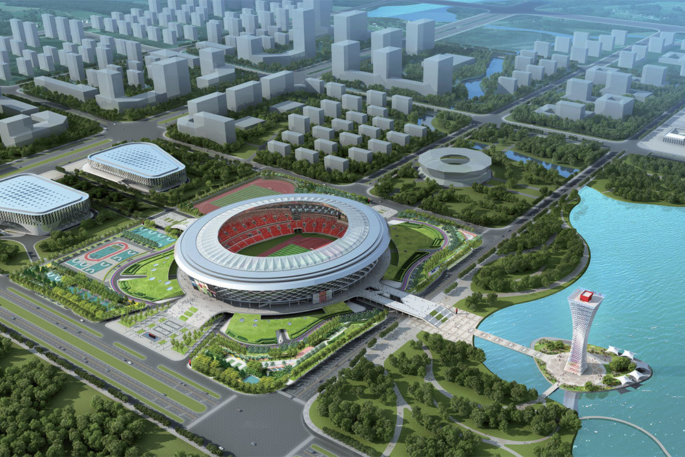 咸陽市奧體中心樁基工程