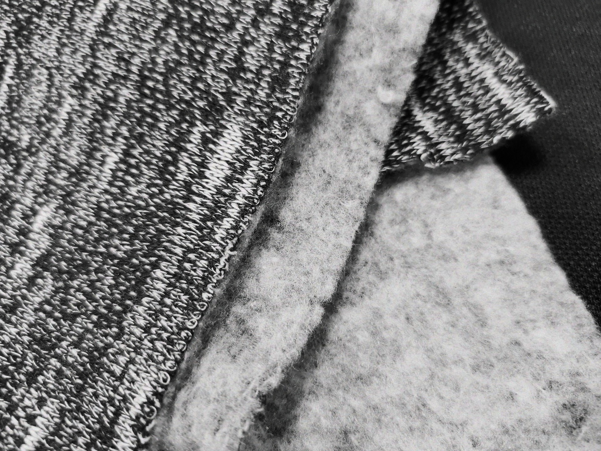 Slub Jersey FLeece Fabric