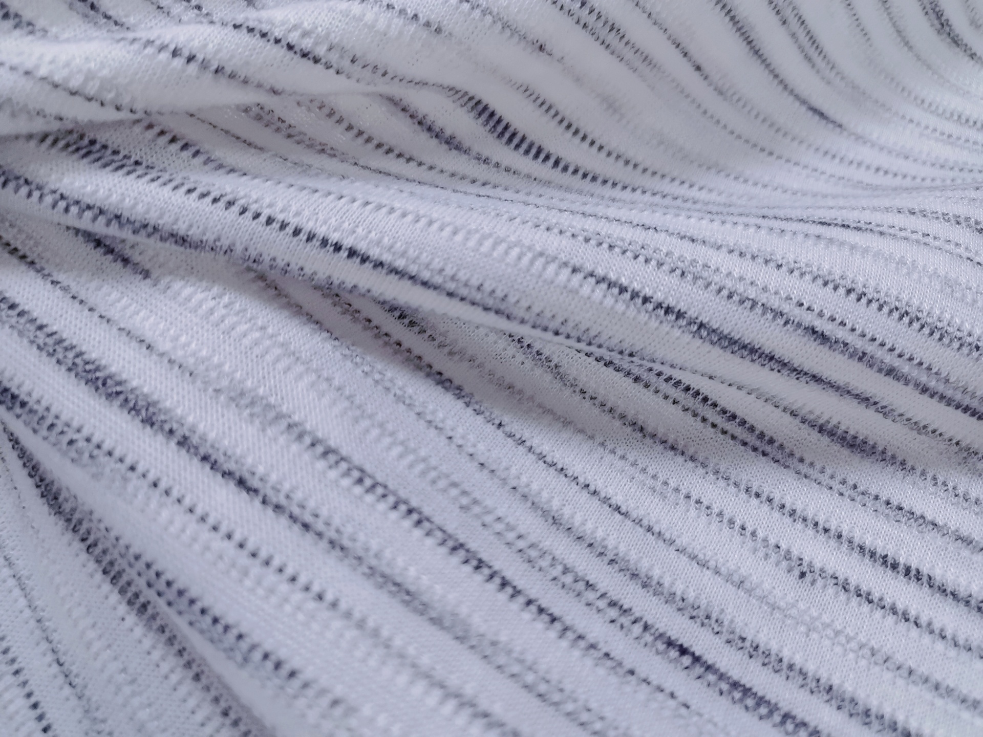 Tela Jacquard pequeña de malla de color de segmento
