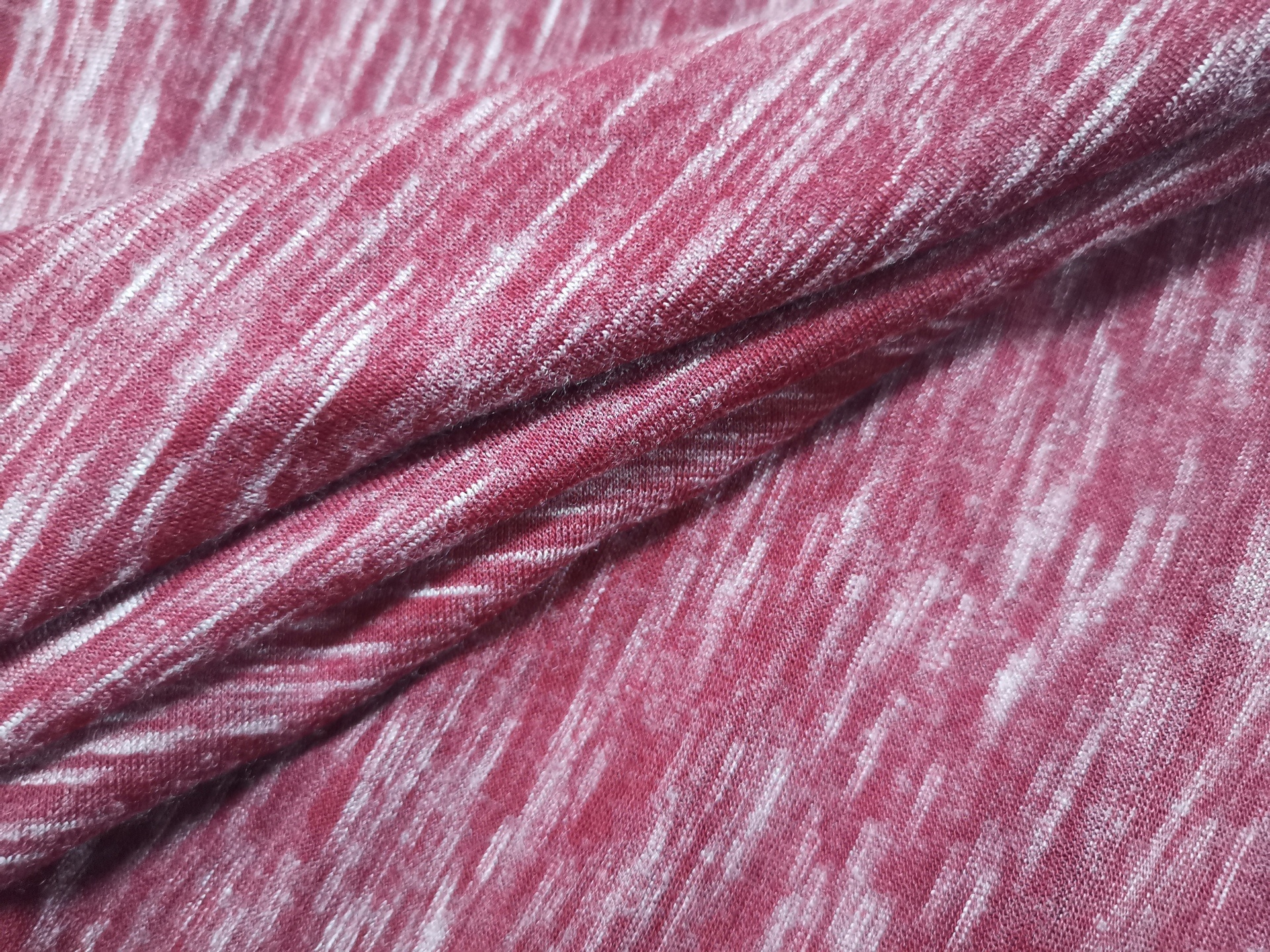 Tejido único de color de segmento